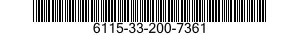 6115-33-200-7361 END BELL,ELECTRICAL ROTATING EQUIPMENT 6115332007361 332007361