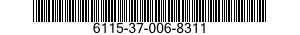 6115-37-006-8311 GENERATOR 6115370068311 370068311