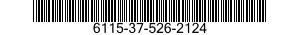 6115-37-526-2124 ROTOR ASSEMBLY 6115375262124 375262124