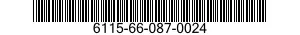 6115-66-087-0024 GENERATOR,ALTERNATING CURRENT 6115660870024 660870024