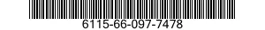 6115-66-097-7478 GENERATOR,SINGLE PULSE 6115660977478 660977478