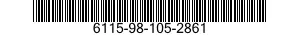 6115-98-105-2861  6115981052861 981052861