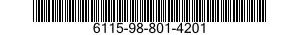 6115-98-801-4201 GENERATOR,ALTERNATING CURRENT 6115988014201 988014201