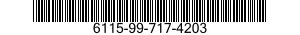 6115-99-717-4203 GENERATOR,ALTERNATING CURRENT 6115997174203 997174203