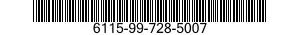 6115-99-728-5007 GENERATOR SET,DIESEL ENGINE 6115997285007 997285007