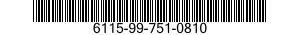 6115-99-751-0810 GENERATOR,ALTERNATING CURRENT 6115997510810 997510810