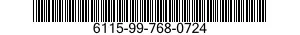 6115-99-768-0724  6115997680724 997680724