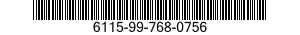 6115-99-768-0756 SEALING GASKET-METE 6115997680756 997680756