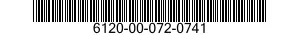 6120-00-072-0741  6120000720741 000720741