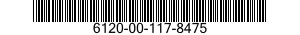 6120-00-117-8475  6120001178475 001178475