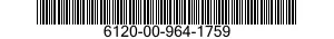 6120-00-964-1759  6120009641759 009641759