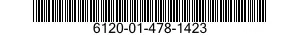 6120-01-478-1423 TRANSFORMER,POWER 6120014781423 014781423