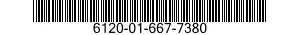 6120-01-667-7380 POWER SUPPLY 6120016677380 016677380