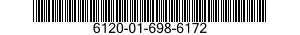 6120-01-698-6172 POWER SUPPLY 6120016986172 016986172