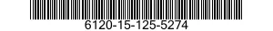 6120-15-125-5274 TRASFORMATORE TRIFA 6120151255274 151255274