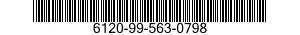 6120-99-563-0798 TRANSFORMER,POWER,STEP-DOWN 6120995630798 995630798