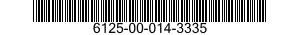 6125-00-014-3335  6125000143335 000143335
