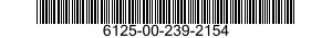 6125-00-239-2154  6125002392154 002392154