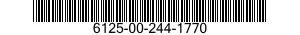 6125-00-244-1770 STATOR,DYNAMOTOR 6125002441770 002441770