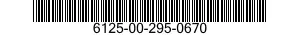 6125-00-295-0670 DYNAMOTOR 6125002950670 002950670