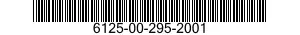 6125-00-295-2001  6125002952001 002952001