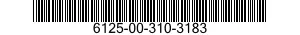 6125-00-310-3183  6125003103183 003103183