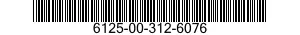 6125-00-312-6076  6125003126076 003126076