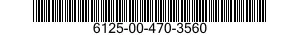 6125-00-470-3560  6125004703560 004703560