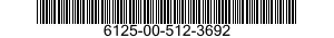 6125-00-512-3692  6125005123692 005123692