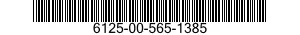 6125-00-565-1385  6125005651385 005651385