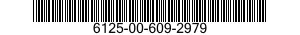 6125-00-609-2979  6125006092979 006092979
