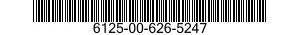 6125-00-626-5247  6125006265247 006265247
