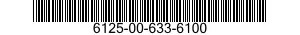 6125-00-633-6100  6125006336100 006336100