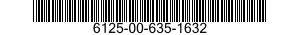 6125-00-635-1632 MOTOR-GENERATOR 6125006351632 006351632