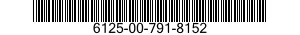 6125-00-791-8152  6125007918152 007918152