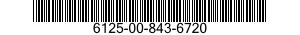 6125-00-843-6720  6125008436720 008436720