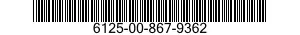 6125-00-867-9362  6125008679362 008679362