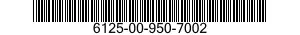 6125-00-950-7002  6125009507002 009507002