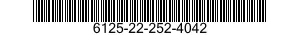 6125-22-252-4042  6125222524042 222524042