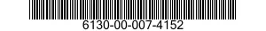 6130-00-007-4152 POWER SUPPLY 6130000074152 000074152