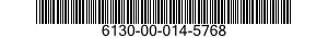 6130-00-014-5768  6130000145768 000145768