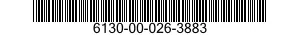 6130-00-026-3883  6130000263883 000263883