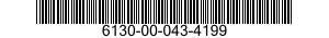 6130-00-043-4199  6130000434199 000434199