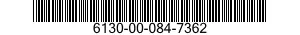 6130-00-084-7362  6130000847362 000847362