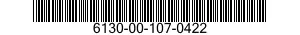 6130-00-107-0422  6130001070422 001070422