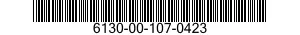 6130-00-107-0423  6130001070423 001070423