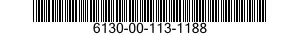 6130-00-113-1188 RECTIFIER,METALLIC 6130001131188 001131188