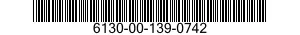 6130-00-139-0742  6130001390742 001390742