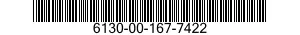 6130-00-167-7422 POWER SUPPLY ASSEMBLY 6130001677422 001677422