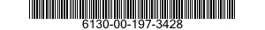 6130-00-197-3428  6130001973428 001973428